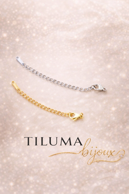 Rallonges Chaînes avec Fermoirs en Acier Inoxydable