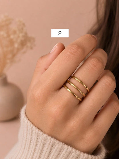 Bague ajustable (clique sur ton numéro)