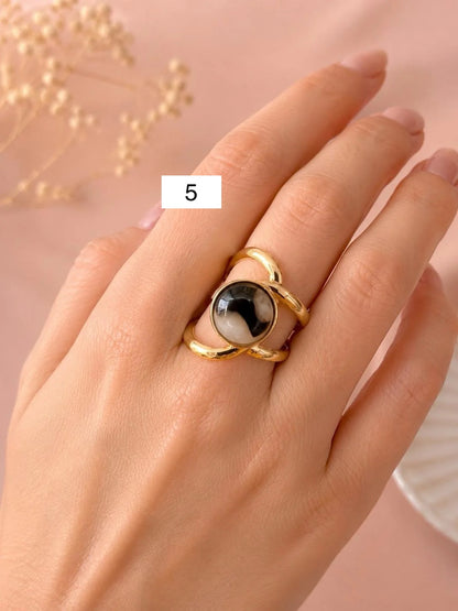 Bague ajustable (clique sur ton numéro)