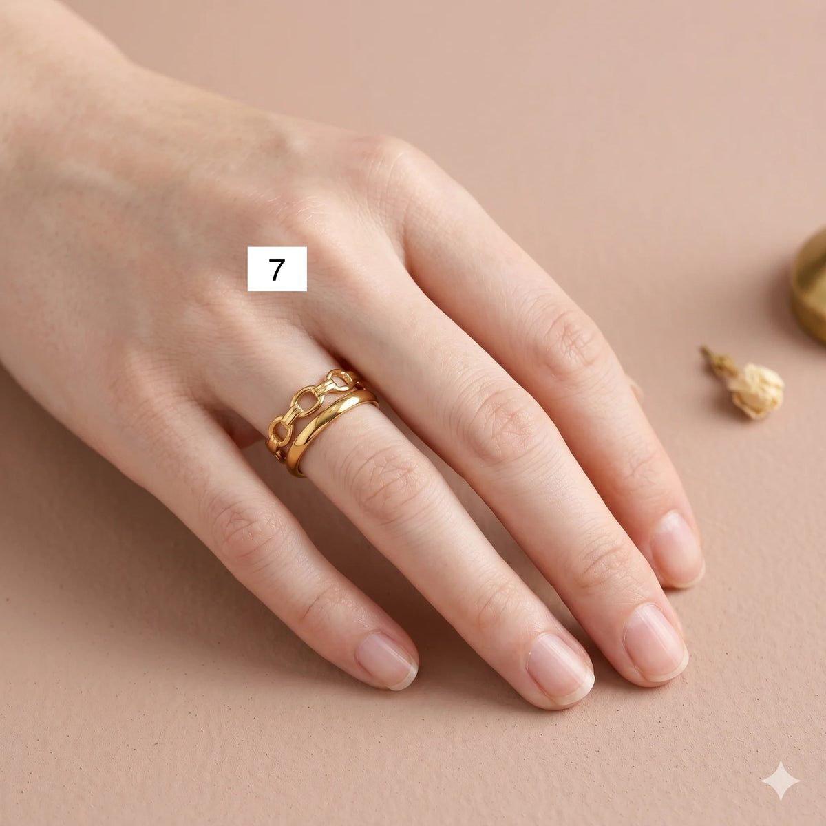 Bague ajustable (clique sur ton numéro)