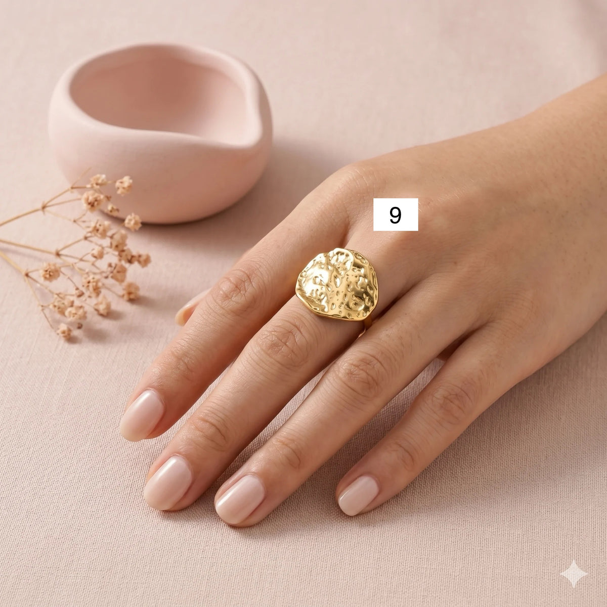 Bague ajustable (clique sur ton numéro)