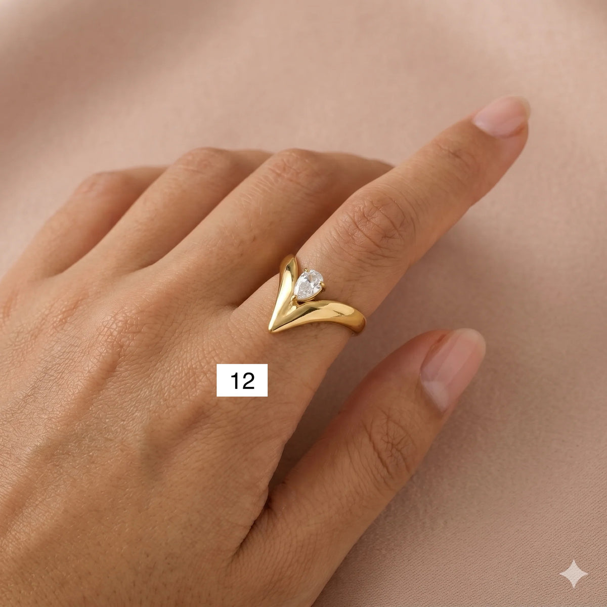 Bague ajustable (clique sur ton numéro)