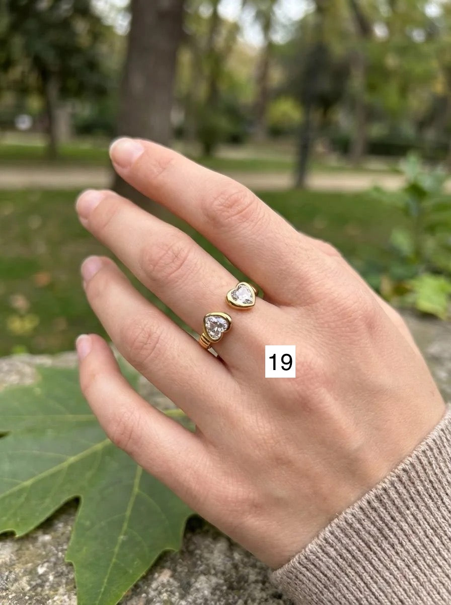 Bague ajustable (clique sur ton numéro)