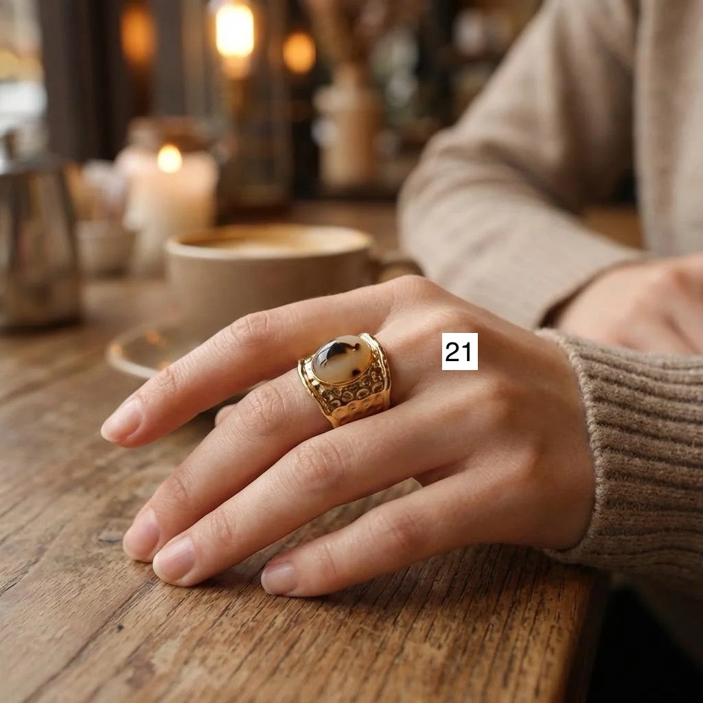 Bague ajustable (clique sur ton numéro)
