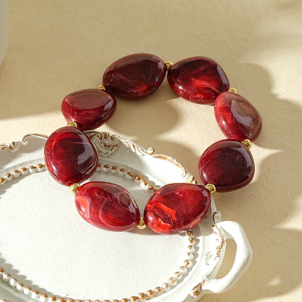 Bracelet perles (clique sur ta couleur)