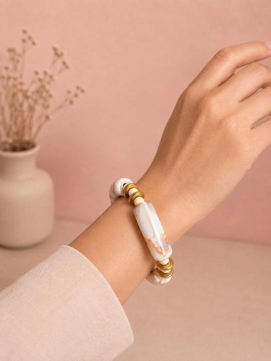 Bracelet résine mabrée (clique sur ta couleur)