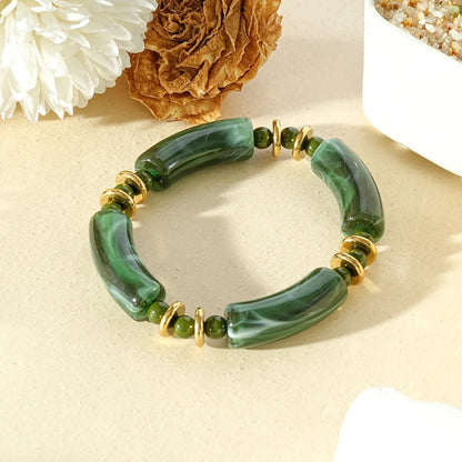 Bracelet résine mabrée (clique sur ta couleur)