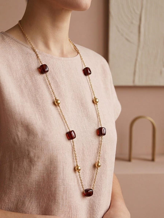 Collier Sautoir Colorés